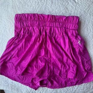 Pink Free People athletic shorts